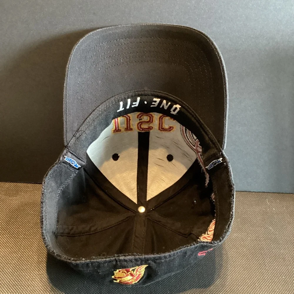 USC Trojans script spellout heavy embroidery one fit hat by Top of the World - Picture 9 of 13